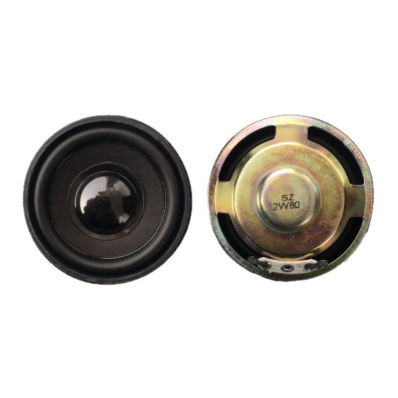 スピーカー 50mm 内磁性 PU ポットスピーカー バブルポットスピーカー 4ohm/8ohm 0.5W/1W 2inch スピーカー ブラック ブライト キャップ|undefined