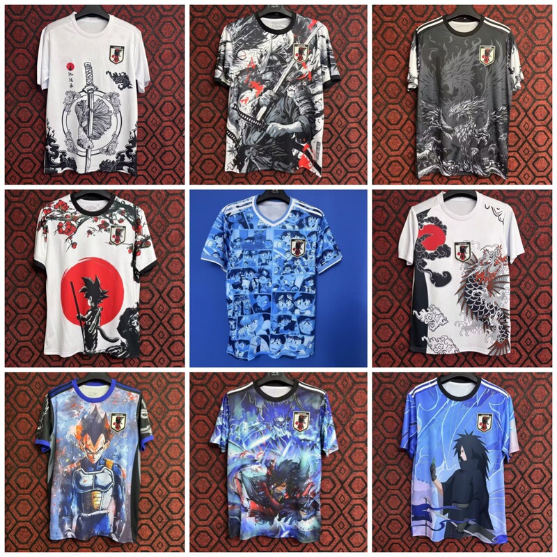 Japan National Team Jersey Anime Manga Short-Sleeved Football Shirt Japan National Team Jersey