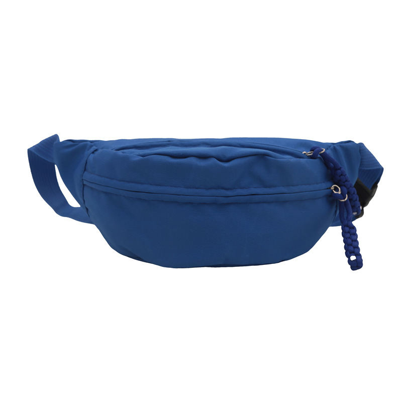 Bolso de pecho de moda simple de verano 2024 nueva moda de nicho deportivo bolso de cintura casual simple bolso de hombro para mujeres