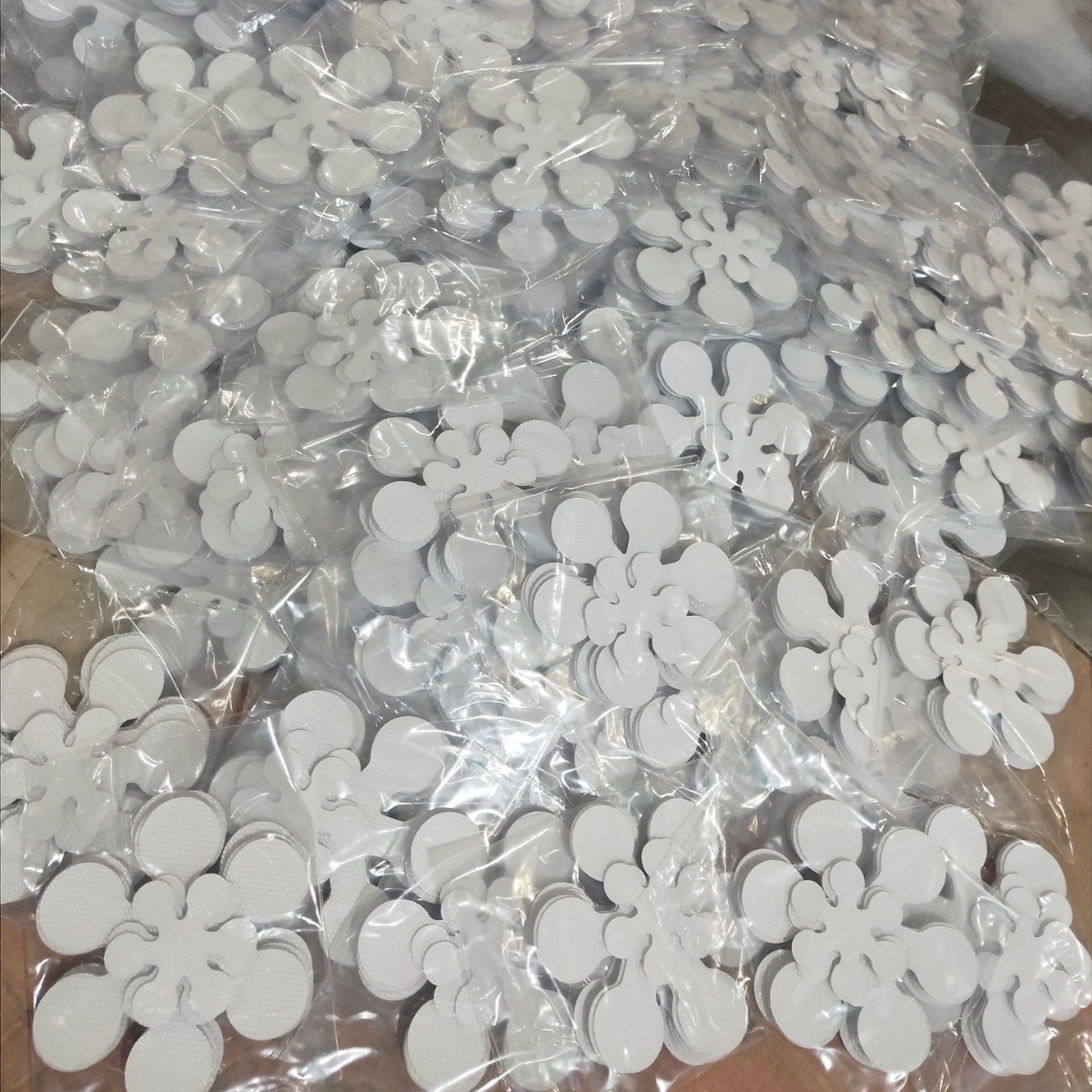 浴室10cm直径橡胶peva耐磨防水花朵防滑贴橡胶防滑垫通防滑胶带