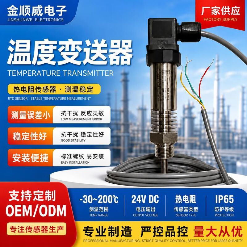 Manufacturer supplies thermocouple fixed thread temperature transmitters, mechatronics temperature transmitters, and offers custom processing Manufacturer supplies thermocouple fixed thread temperature transmitters, mechatronics temperature transmitters, and offers custom processing