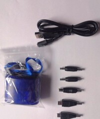 携帯電話緊急充電器usb手回し充電パッケージセット1線 + 5頭の専門メーカー直販
