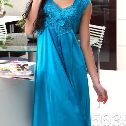 Wholesale Popular Women's Long Party Dresses, Plus-Size Nightgowns, African-Style Long Home Dresses, Elegant, Stretchy, Comfortable, Thin Home Wear Wholesale Popular Women's Long Party Dresses, Plus-Size Nightgowns, African-Style Long Home Dresses, Elegant, Stretchy, Comfortable, Thin Home Wear