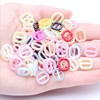 Three dimensional accessory from pearl, 12mm, flower decoration