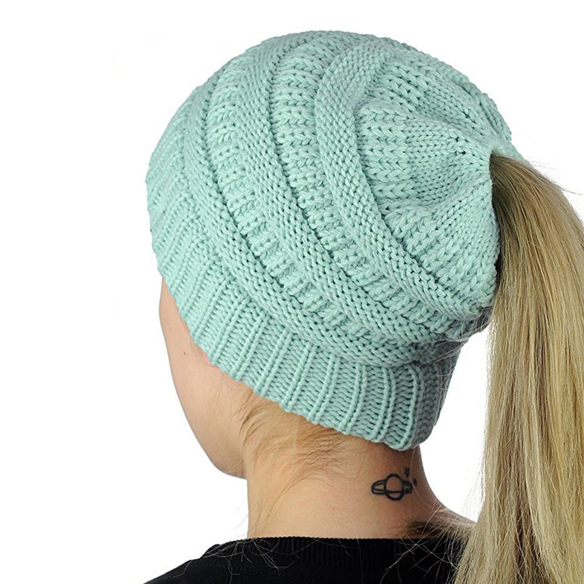 Solid Color Casual Knitted Hat Wholesale Wholesale Nihaojewelry display picture 7