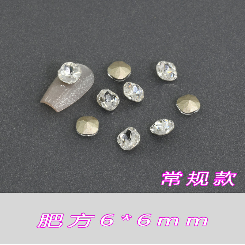 뚱뚱한 정사각형 6*6mm--A23