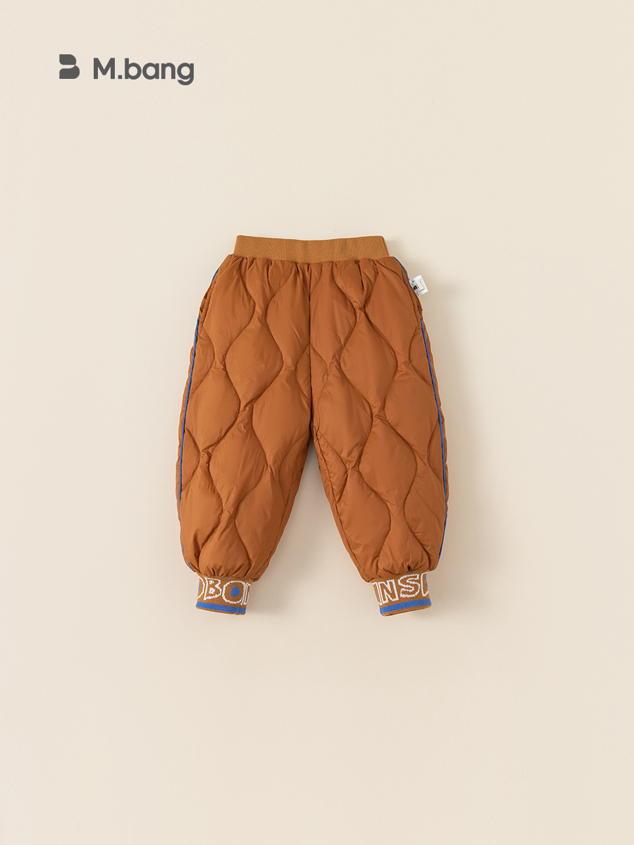 Babycity niños de invierno abajo pantalones ropa para niños nuevos pantalones casuales niños y niñas pantalones calientes DK83172