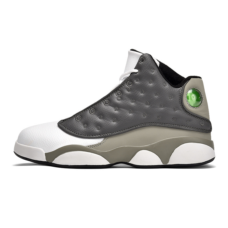 Aj13 Panda zapatos de hombre jóvenes estudiantes zapatillas de combate al aire libre zapatos de baloncesto pareja Zapatos altos Joe 13 zapatos de moda