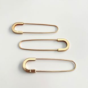 DIY alloy anti-exposure pin clothing pants fixed pin Japanese and Korean simple pearl brooch jewelry accessories wholesale
