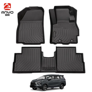 右舵适用于Mitsubishi Xpander RHD三菱定制批发跨境TPE汽车脚垫