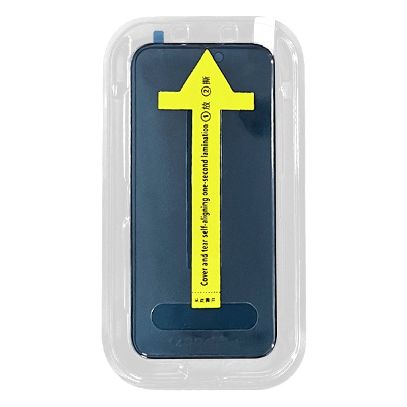 Película templada adecuada para iphone15 Apple 12 resistente a las caídas 14 más almacén libre de polvo Película a prueba de pío 13 película de teléfono móvil promax