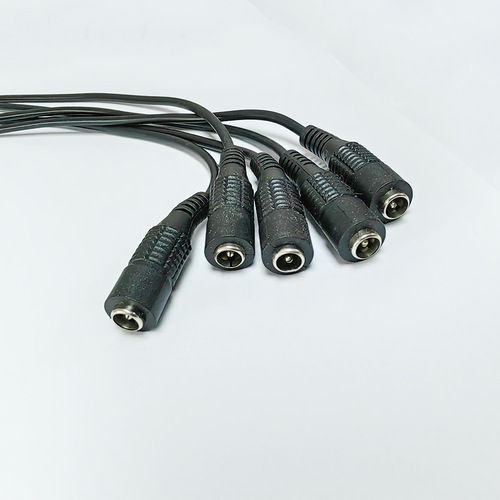 Direct factory supply DC power cord 5521 male and female single head 2.5mm2 DC extension connection cord