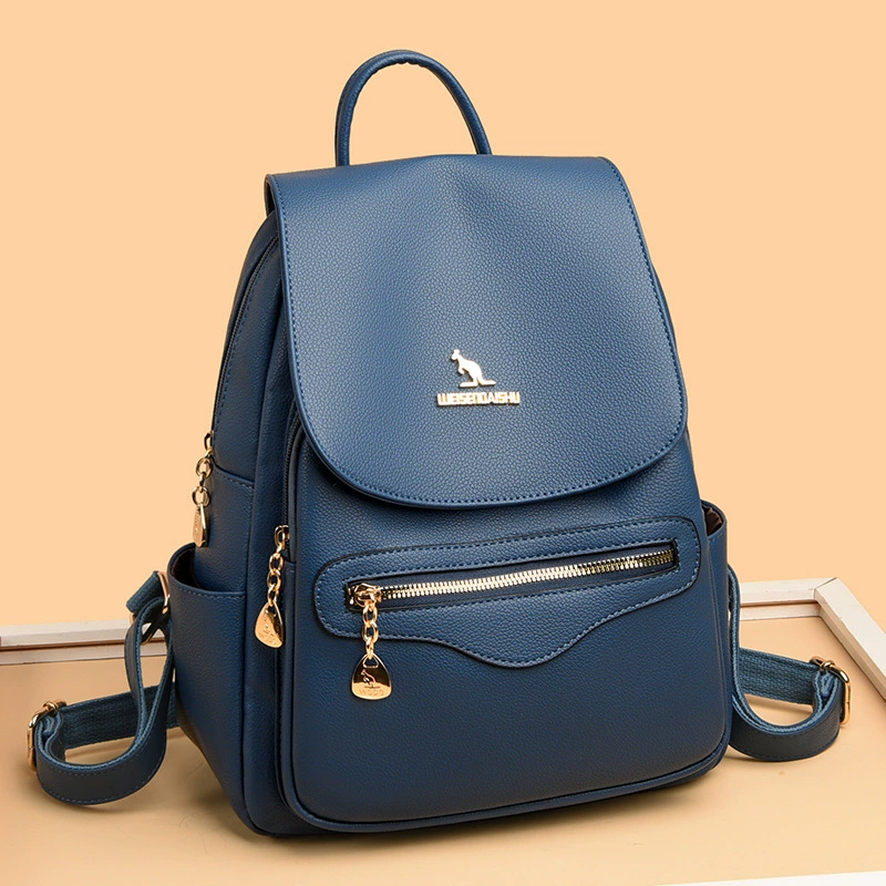 Backpack, capacious trend one-shoulder bag, 2023, Korean style, for students, wholesale