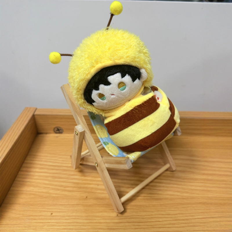 仅衣服10cm通用海星体娃衣棉花娃娃国王便装娃衣水豚lulu玩偶服装|undefined