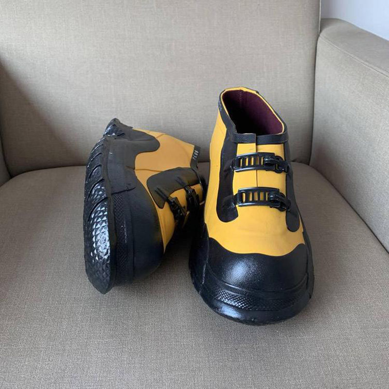 带电作业51530绝缘套鞋防触电绝缘鞋套黄色低帮深根绝缘鞋