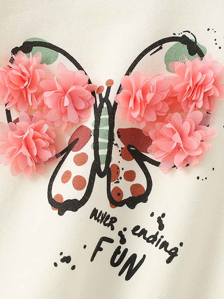 Malwee niñas suéter de otoño para niños europeos y estadounidenses de estilo extranjero niñas de cuello redondo de manga larga ropa infantil camisa casual