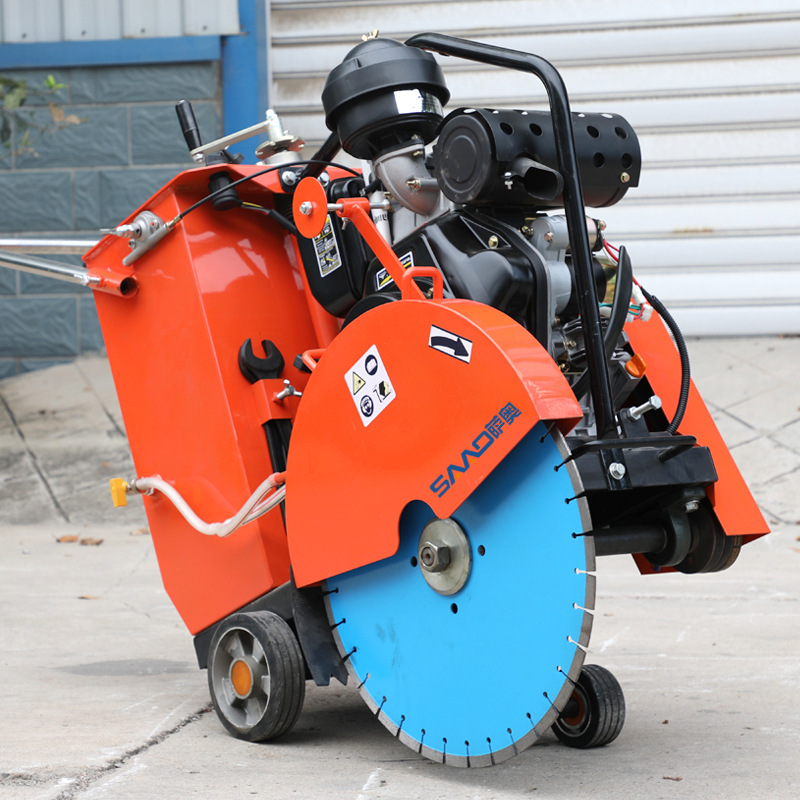 路面马路切割机厂家水泥混凝土地面刻纹马路切缝机现货销售