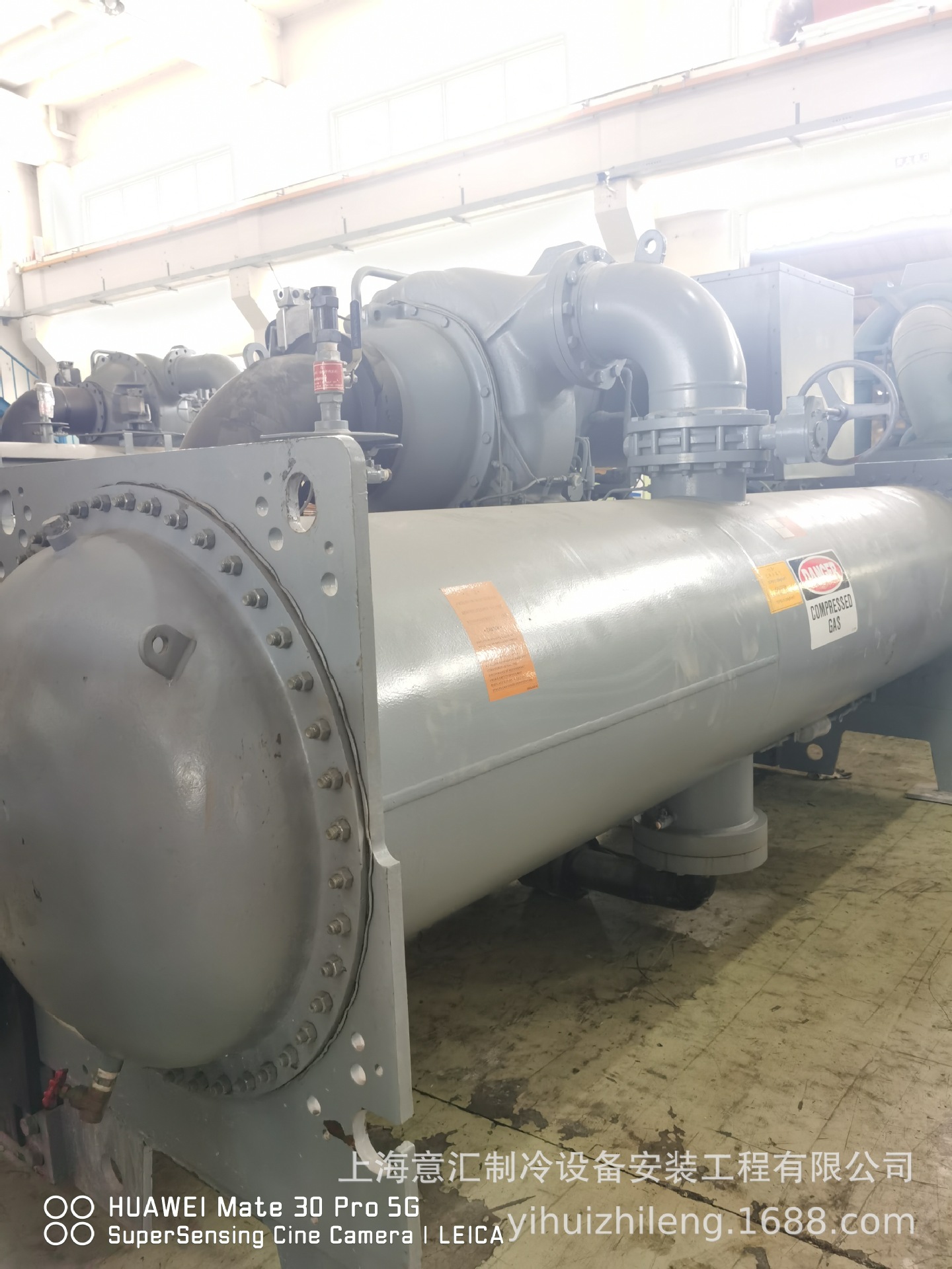 二手中央空调各地区回收与出售开利约克特灵冷水机冷冻机