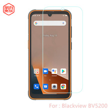 适用Blackview BV5200 Pro钢化玻璃膜跨境现货精孔保护贴膜智能机