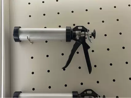 结构胶枪玻璃铝软枪不锈钢360°旋转自动断胶轻便铝合金压胶枪