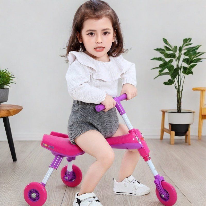 Children's Mantis Car for Ages 2 to 5, Baby Mantis Car for Ages 1 to 3, Various Foldable and Liftable Children's Cars