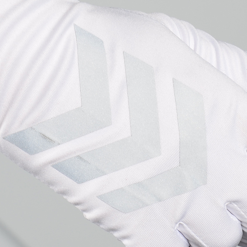 Guantes de servicio delgados de verano reflectores de dedo completo de hielo transpirable guantes de patrulla de etiqueta de tráfico