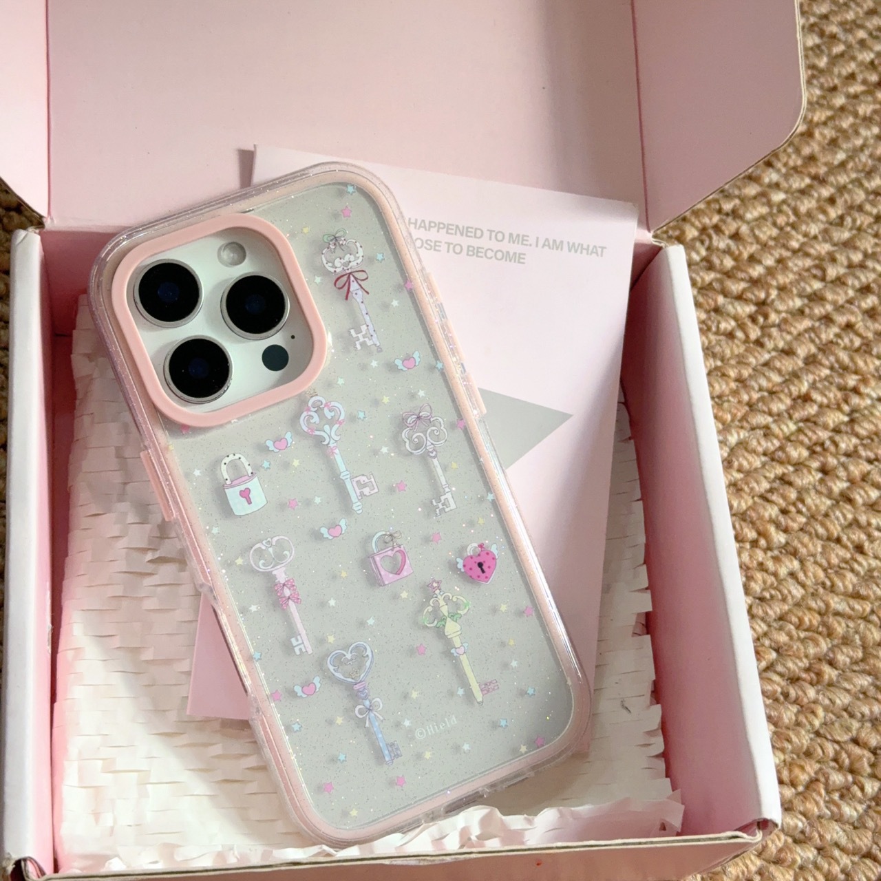 Chica color estrella hada palo para Apple 16ProMax funda para teléfono 15/14 dos en uno 15Pro mujer 13