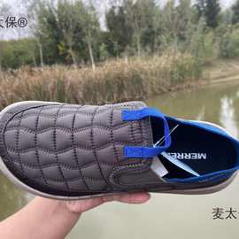 MERRELL迈乐HUT MOC 2轻便一脚蹬休闲男鞋户外鞋营地鞋徒步麦太保