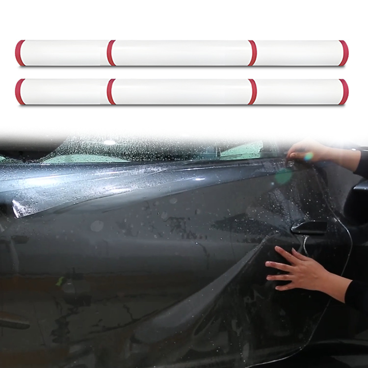 Car Invisible Car Clothing Tpu Automatic Repair Anti-Scratch Body Ppf Bright Black Matte Transparent Paint Protective Film