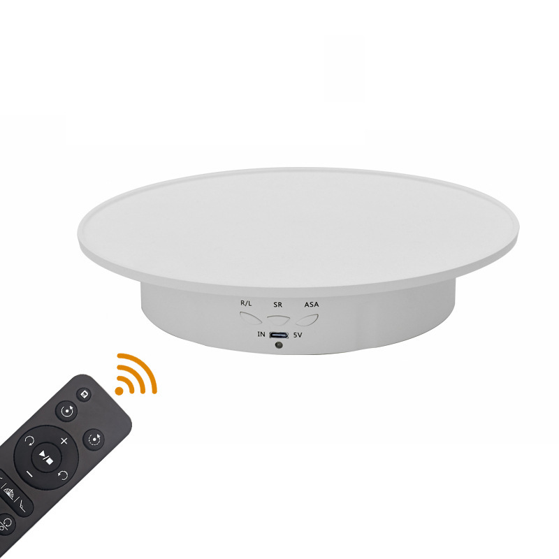 흰색 흰색 벨벳 20cm 원격 제어