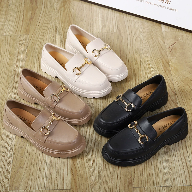 Обувь Lofu Женская новая английская мягкая подошва один педаль маленький ароматный ветер женская обувь
