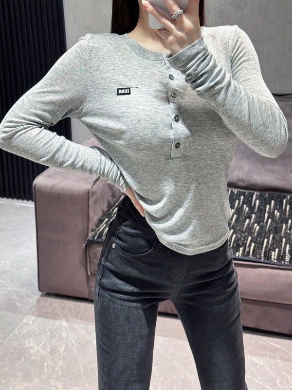 专供南油档口 直播 微商平台批发显瘦长袖T恤打底衫女上衣|undefined
