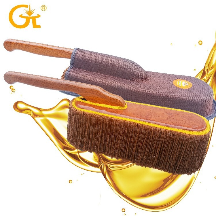 Car Dust Duster Cotton Wax Brush Wax Mop Cleaning Tool Car Wash Supplies Brush Car Mop Sweeping Dust Soaking Oil Brush