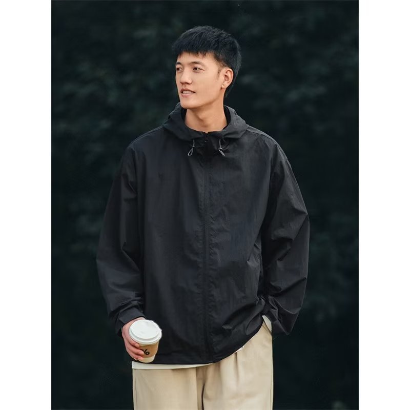 2025 New jacket for casual handsome men's clothing, Korean version spring and jackets, trendy brand autumn jackets_voghion.com