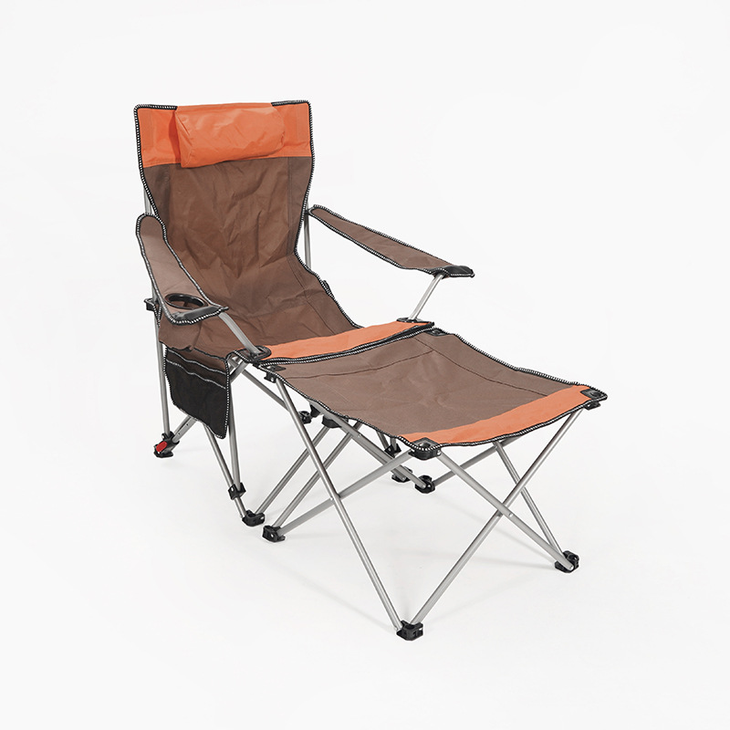 Ajuste de cuatro niveles para sentarse y acostarse, camping, descanso para el almuerzo, sillón plegable, silla de playa de pesca, juego de mesa y silla portátil