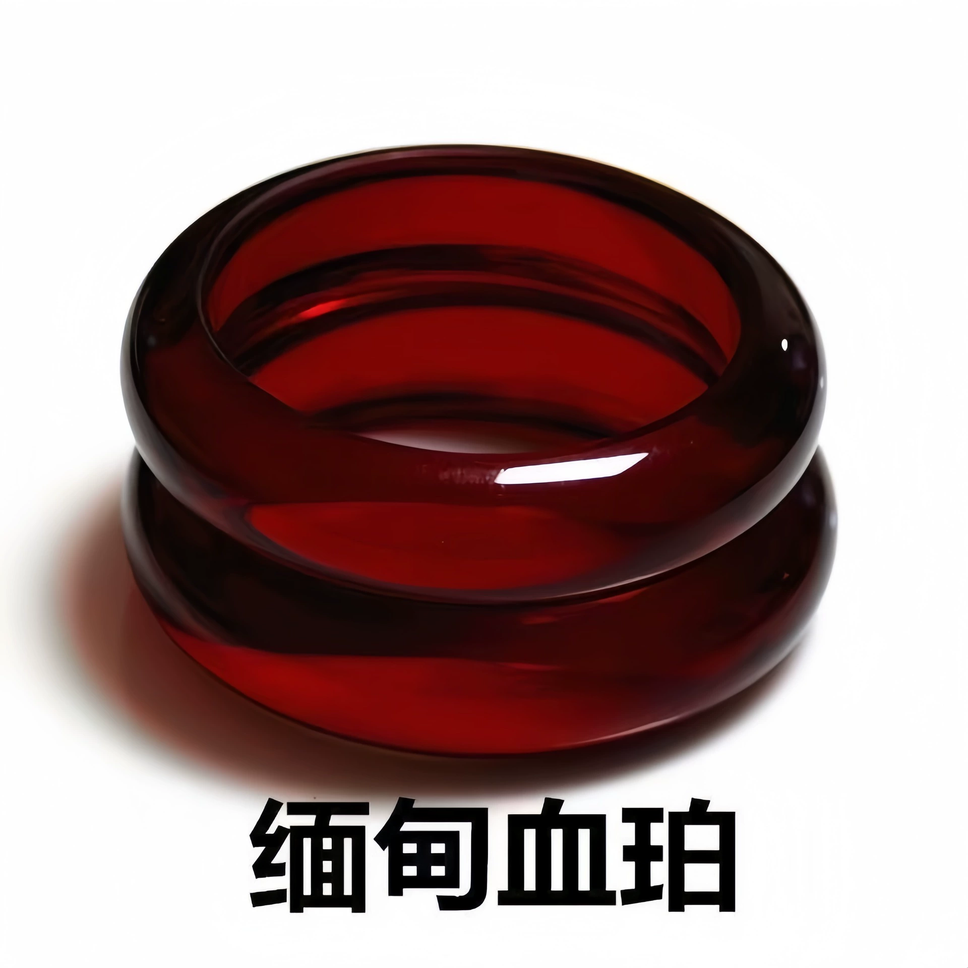 Красный женский браслет из воскаагатa (wax agate)