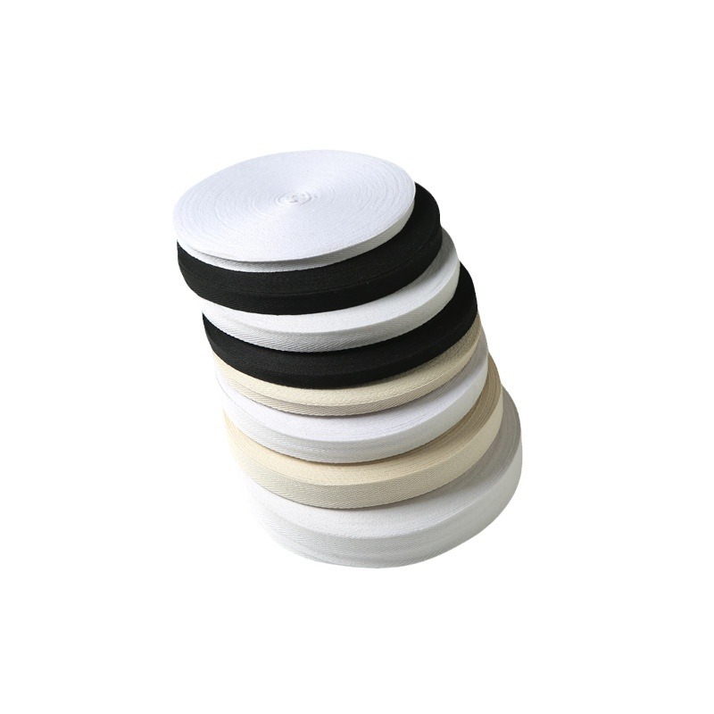 Fuente de la fábrica de algodón puro patrón de espiga borde tira de envoltura accesorios de ropa todo el paño de algodón cinturón borde tira de balanceo marca cinta al por mayor