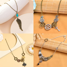 欧美蒸汽朋克项链机械金属齿轮项链个性潮流饰品厂家现货跨境批发