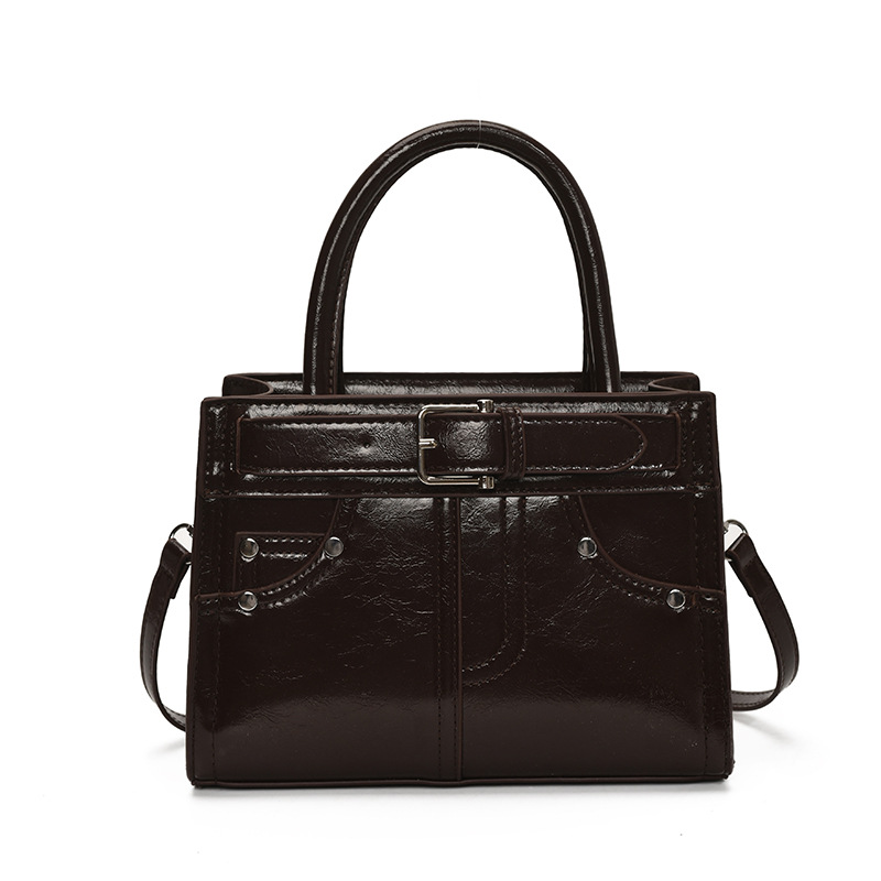 Bolso de moda coreano 2025 verano nuevo bolso femenino diseño de nicho bolso de hombro transmisión en vivo del mismo estilo bolso de mensajero marea