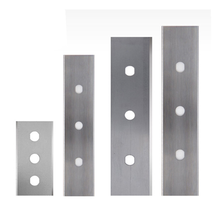 Three-hole film scraper carpet blade h2high speed steel three-hole scraper factory supply Three-hole film scraper carpet blade h2high speed steel three-hole scraper factory supply