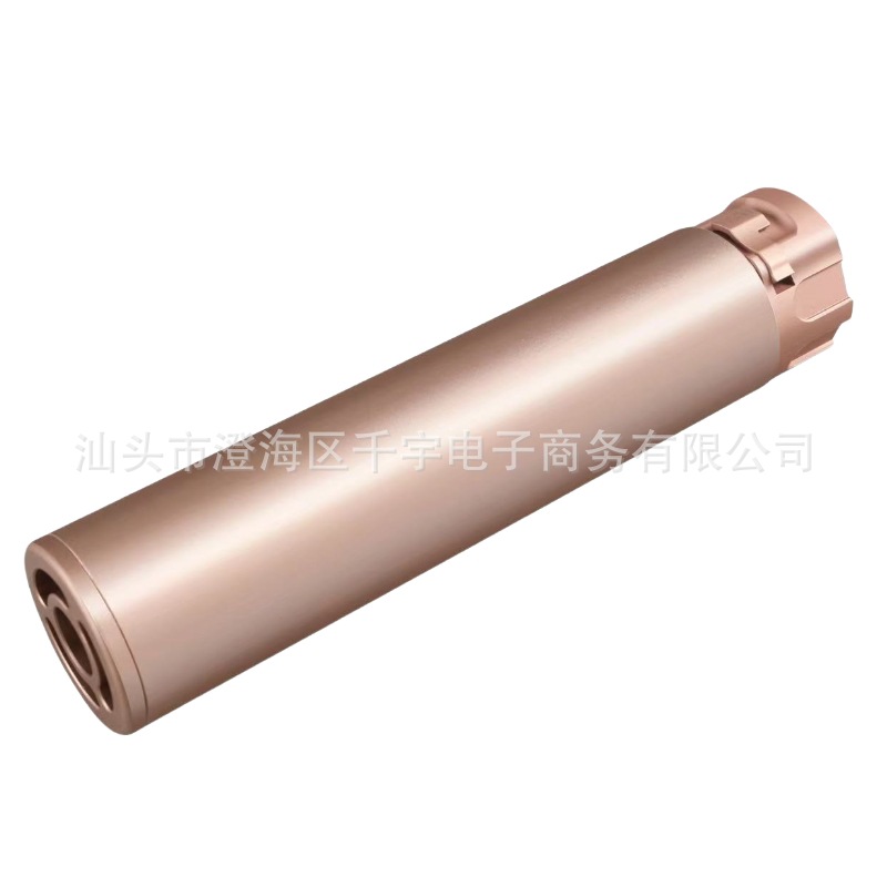 Lobo de humo luminoso silenciador de Respiración de fuego cerdo Arco Iris silenciador accesorios spray de humo colorido eliminando esencia golpeando SLR pequeña luna