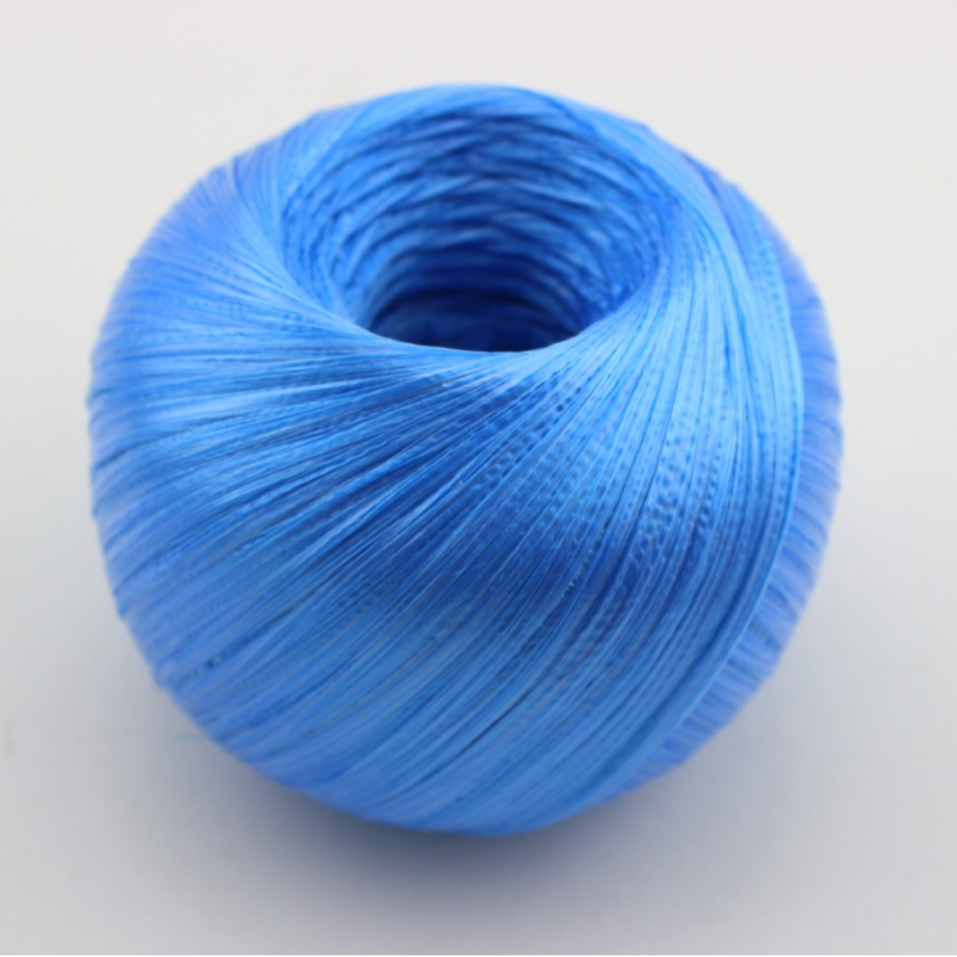 厂家批发pp新料平膜捆扎球撕裂膜纸箱封口彩色塑料打包绳捆扎绳索