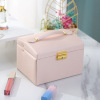 Multilayer jewelry, treasure chest, accessory, storage box, storage system, earrings, new collection, light luxury style