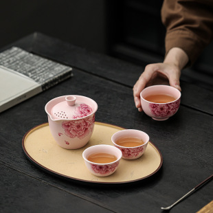 国潮风旅行茶具-便携茶具套装礼盒