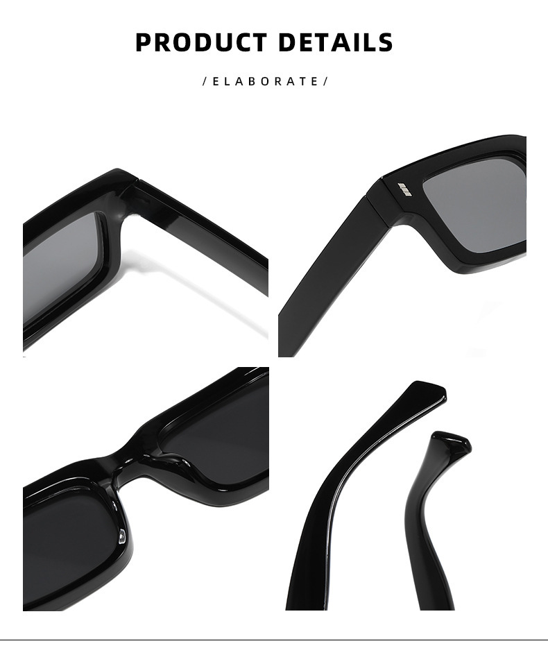 2024 spring retro small frame sunglasses European and American trend cross-border square sunglasses anti-ultraviolet foreign trade new_voghion.com