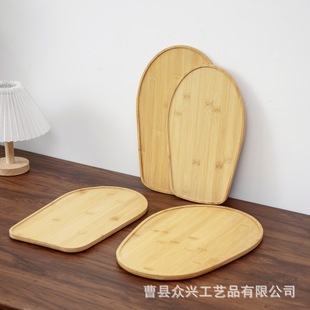 Cross-Border Blender Mobile Mat Stand Mixer Tray Kitchen Appliance Coffee Machine Non-Slip Mat Wooden Tray