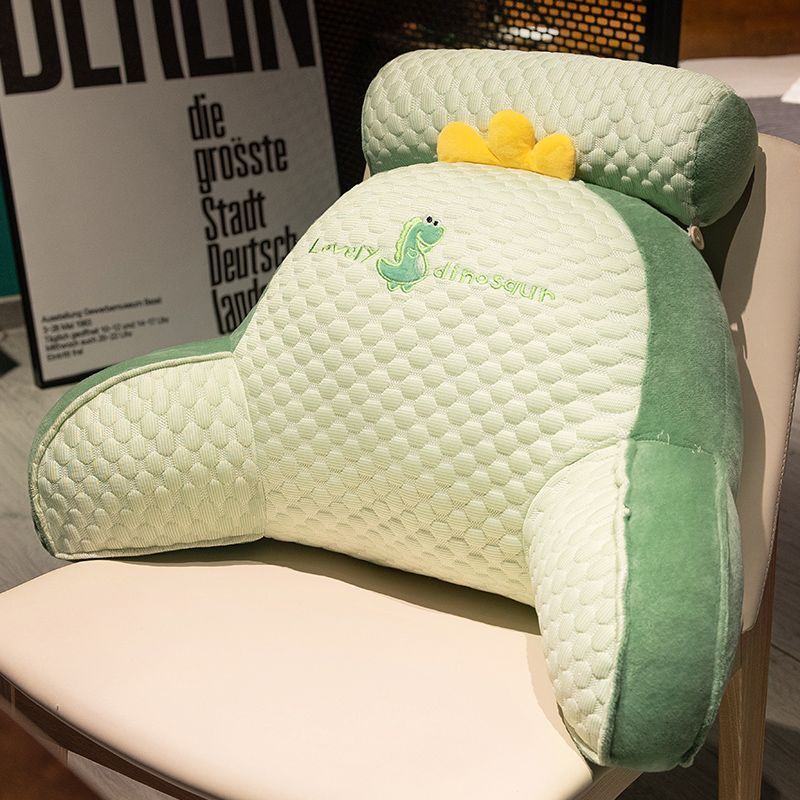 Estera de verano Cojín de cabecera Bolsa suave Almohada de respaldo grande Sofá de dormitorio Cama de lectura Almohada de cintura Almohada