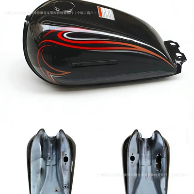 in Stock, Fuel tank - black-xiangyun-efi-internalexternal