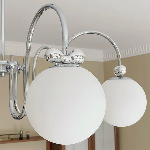 Full spectrum eye protection cream bow living room chandelier Bauhaus medieval magic bean lamp modern dining room bedroom lamps
