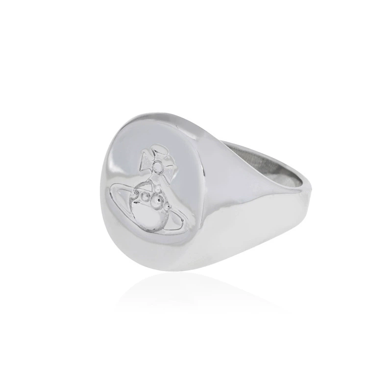 Empress Dowager Vivienne Vivienne same fire paint concave Saturn ring